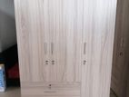 New 3D Wardrobe Melamine 6 X 4 Ft Cupboard Hash Colour 18" Depth A