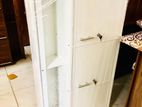 New 3D White Colour Melamine Pantry Cupboard