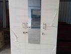 New 3D White Melamine Wardrobes with Mirror