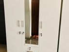 New 3D White Melamine Wardrobes with Mirror