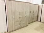 New 4 D Amrican Ash White Melamine Wardrobes