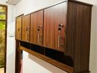 New 4 Door 5 Ft Wall Top Melamine Pantry Cupboard