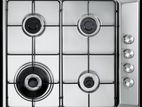 NEW 4 Gas Burners Built-in Cooker Hob (Silver)