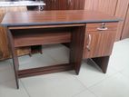 New 4 X 2 Ft Melamine Writing Cashier Office Table cupboard