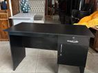 New 4*2 Ft Black Melamine Office Table