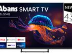 New 43'' Abans Frameless Smart FHD Android TV _ 2024