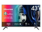 New 43 inch HISENSE Smart Full HD LED VIDAA OS TV
