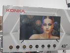 New 43 inch KONKA Full HD Frameless LED TV