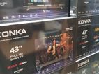 New 43 inch "KONKA" V-Max Smart Full HD LED TV with Built-in Soundbar