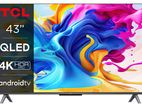 New 43" TCL QLED Smart FHD HDR Google TV