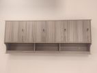 New 4D American Ash White Melamine Pantry Cupboard