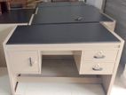 NEW 4x2 CLASSIC STEEL DOUBLE DRAWER OFFICE TABLES