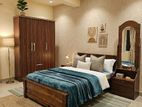 new 5 item bedroom furniture set 3 door cupboard dressing table bed