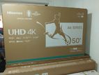 New 50 Inch Hisense Smart Android 4K UHD Frameless LED TV