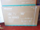 New 55'' Hisense 4k UHD Smart Android Tv with Bluetooth