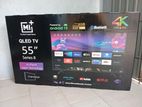 New 55" MI+ (Japan) QLED Smart Android 15 4K UHD TV Bluetooth