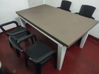 New 5x3 Size Phoenix Plastic Table With 4 Chairs