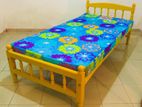 New 6-3 Ft Actonia Single Bed with Mattresses 72*36