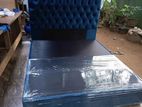 New 6-5 Ft Queen Cushion Divan Bed .