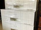 New 6 Door White Wall Top Pantry Cupboard Set