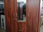 New 6 X 4 Ft Cupboard Melamine Wardrobe 3 Door large