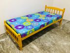 New 6*3 Ft Actonia Single Bed with DL Mattresses