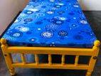 New 6*3 Ft Actonia Single Bed with DL Mattresses