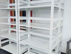 New 6*3 Ft Depth 16 " White Steel Rack .