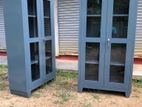 New 6*3 Ft Glass Door Steel Office Cupboard .2D.