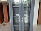 New 6*3 ft Glass Door Steel Office Cupboard .