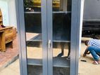 New 6*3 Ft Glass Door Steel Office Cupboard .