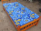 New 6*3 Ft Single Bed And DL Mattresses .
