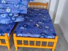 New 6*3 Ft Single Bed And Mattresses