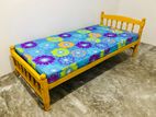 New 6*3 ft Single Bed with DL Mattresses