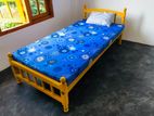 New 6*3 Ft Single Bed with Mattresses