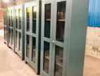 New 6*3 Ft Steel Office Cupboard Glass Door .