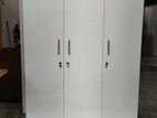 New 6*4 ft 3 Door white Melamine Wardrobes .