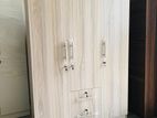 New 6*4 Ft 3D Ash White Melamine Wardrobes .