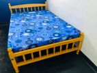 New 6*4 Ft 72*48 Actonia Double Bed with Dl Mattresses