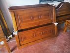 New 6*4 Ft 72"*48 Teak Box Double Bed