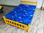 New 6"*4" Ft Actonia Double Bed with DL Mattresses