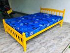 New 6*4 ft Actonia Double Bed with DL Mattresses