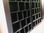 New 6*4 Ft Black MDF Storage Rack .