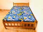 New 6*4 ft Double Bed And DL Mattresses .