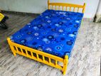 New 6*4 Ft Double Bed with DL Mattresses