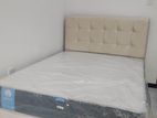 New 6*4 ft Double Cushion Divan Bed with Spring Mattresses