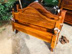 New 6"*4" ft Teak Double Bed 72"*48"