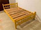 New 6*4 ft Wooden Double Bed