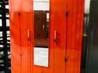 New 6*5 Ft 3 Door Steel Cupboard with Mirror
