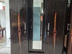 New 6*5 ft 3 Door Steel cupboard with Mirror .